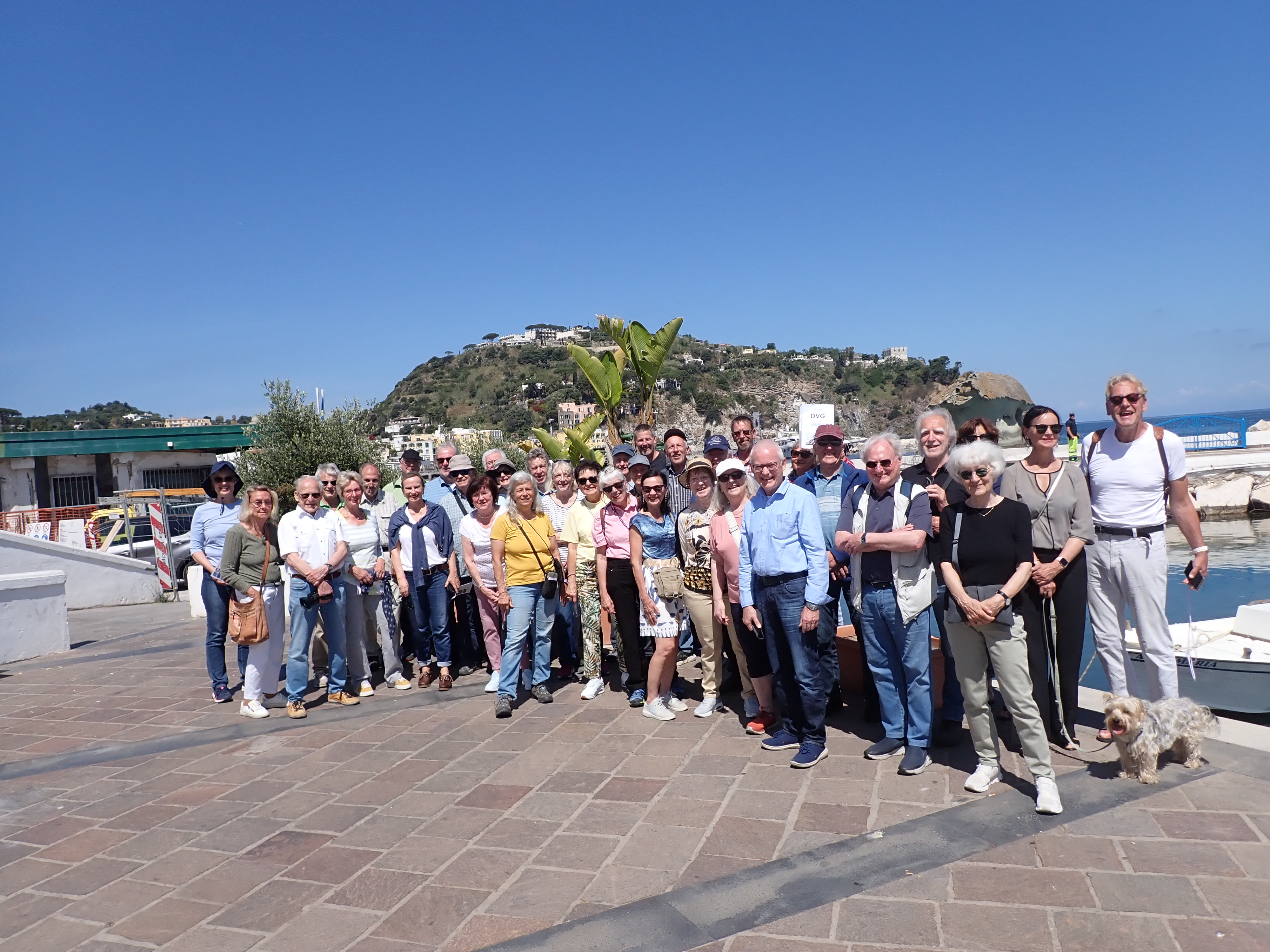 DVG-Gruppe auf Ischia