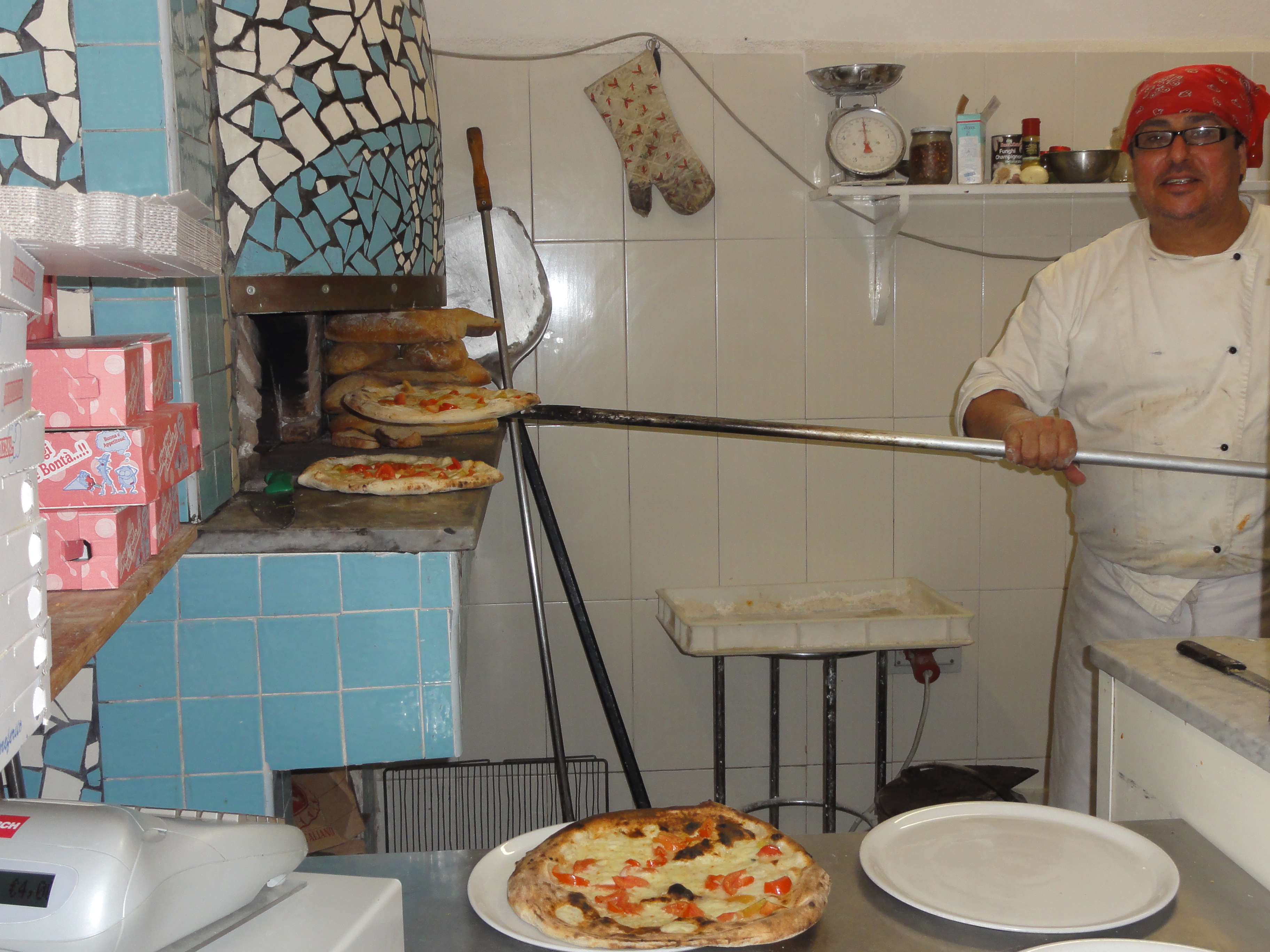 Ischia. Pizza